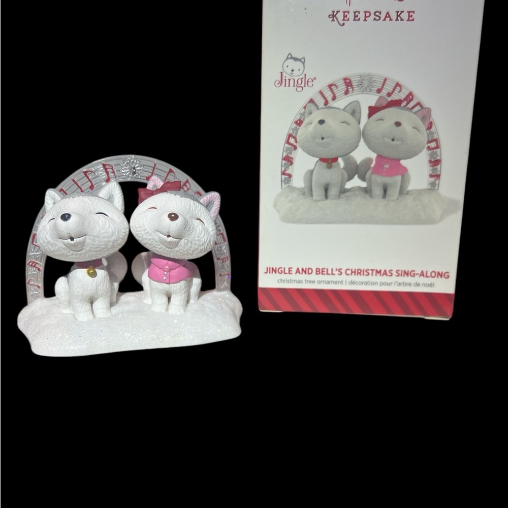 HALLMARK | KEEPSAKE 2014 JINGLE & BELL’S CHRISTMAS SING -ALONG TREE ORNAMENT